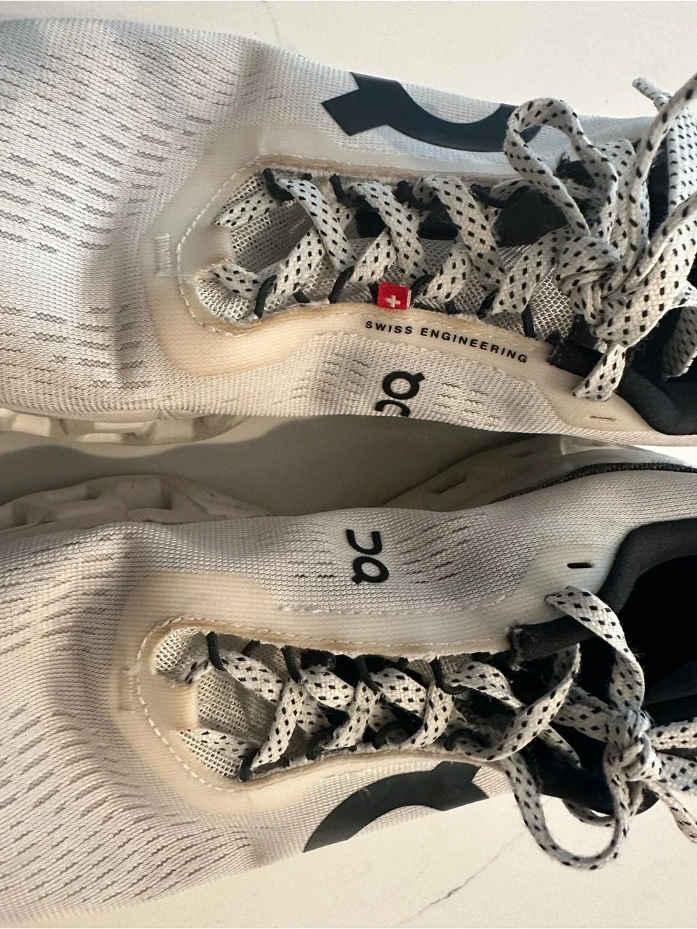 On cloudmonster Running women’s White and Black Athletic Running Shoes